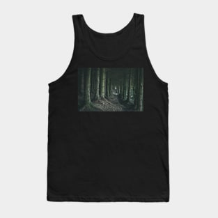 Light in the end of dark forest Tank Top